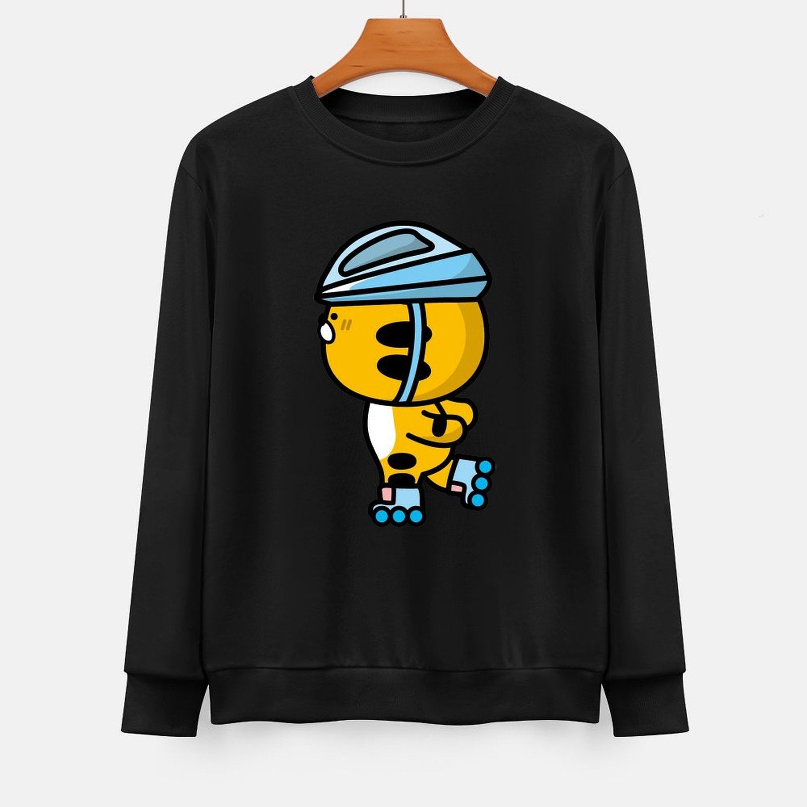 Front Patterned Long Sleeve TopClean Edges ActiveWear